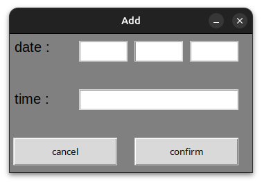 add activity page