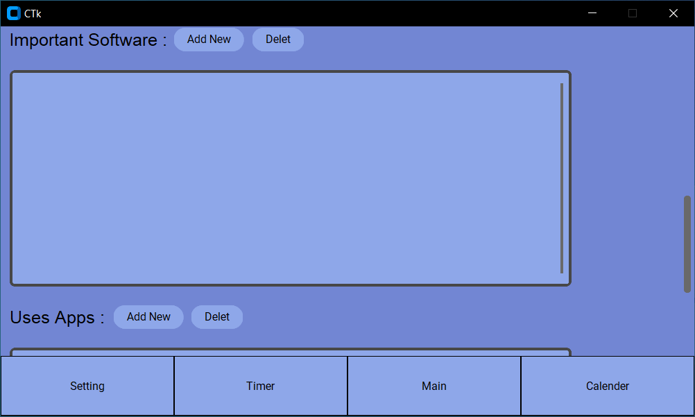 setting important software